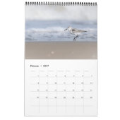 Vögel der Nordsee Kalender カレンダー (2月 2027)