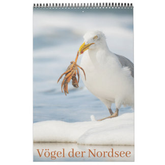 Vögel der Nordsee Kalender カレンダー