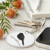 Vogel Schlüsselanhänger Amsel キーホルダー (正面右)