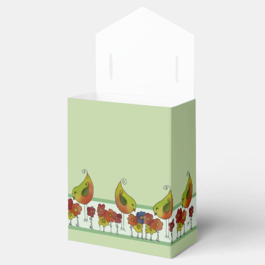 Vogelborte  Geschenkschachtel フェイバーボックス (オープン)
