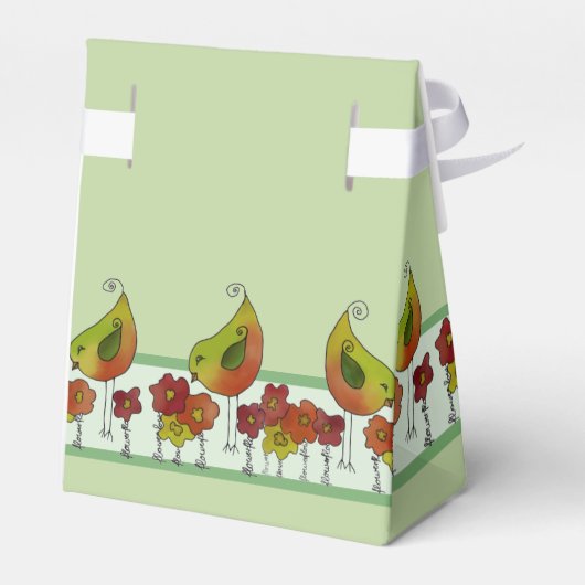 Vogelborte  Geschenkschachtel フェイバーボックス (裏面サイド)