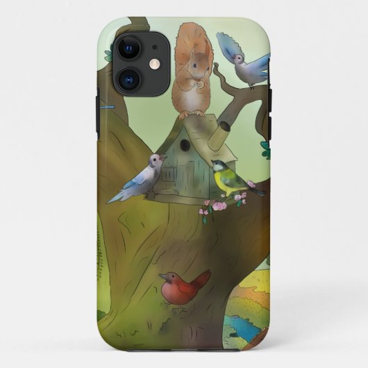 Vogelhaushandy Case-Mate iPhone Hülle iPhoneケース (裏面)