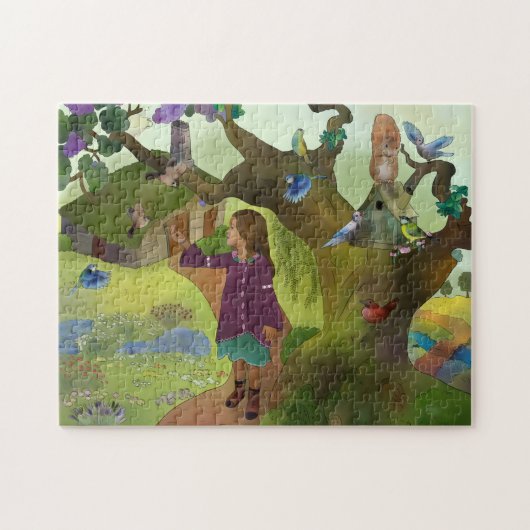 Vogelpuzzel ジグソーパズル (横)