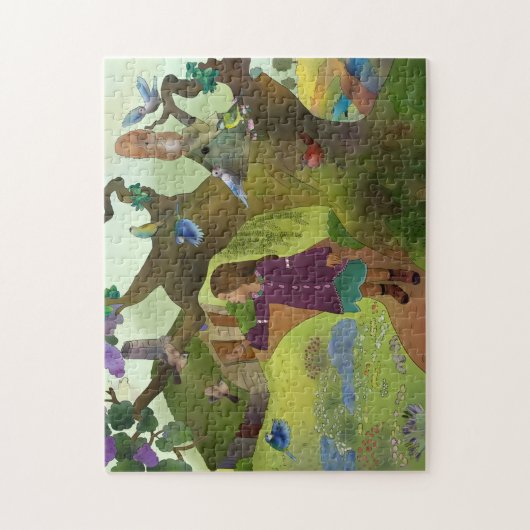 Vogelpuzzel ジグソーパズル (縦)