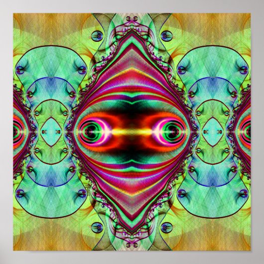 Vogons Are Watching (12" x 12")アートプリントポスター ポスター (正面)