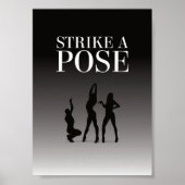 Vogue - Strike a Pose - 11色オプション – DIY ポスター (正面)