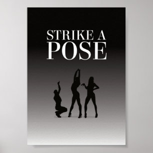 Vogue - Strike a Pose - 11色オプション – DIY ポスター