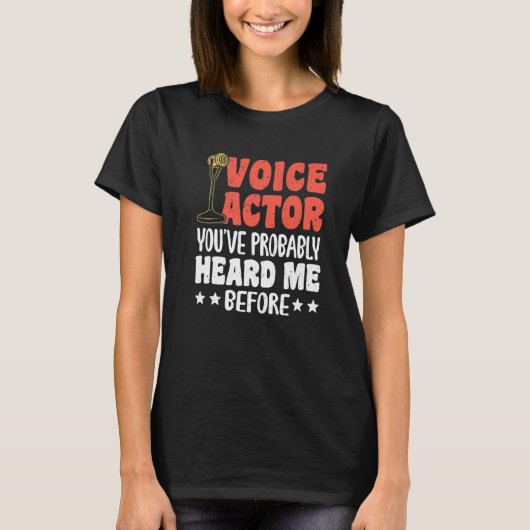 Voice Actor Youve Probably Heard Me Before Premium Tシャツ (正面)