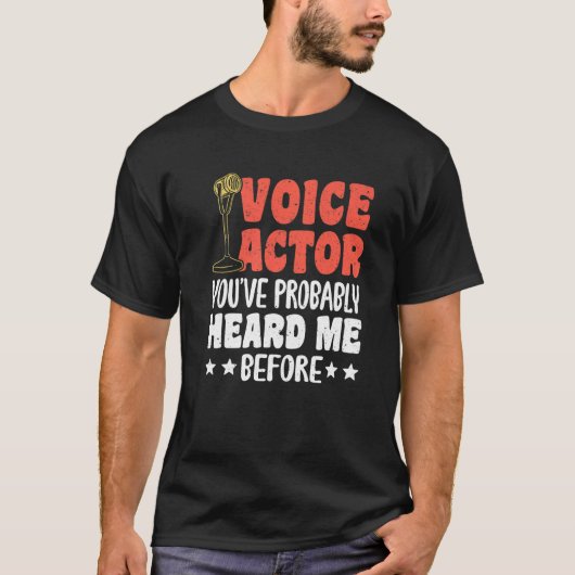 Voice Actor Youve Probably Heard Me Before Premium Tシャツ (正面)