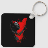 Voice in Red キーホルダー (裏面)