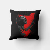 Voice in Red クッション (裏面)