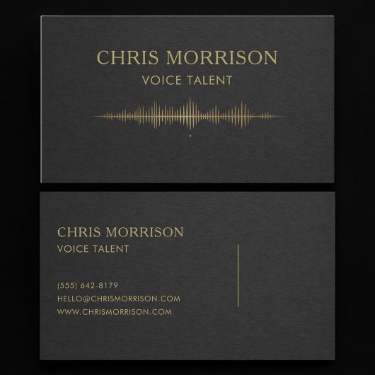 Voice Talent 名刺