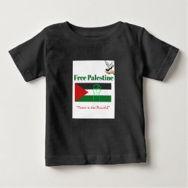 Voices for Gaza – 無料パレスチナTee ベビーTシャツ