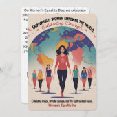 “Voices of Equality: A Tribute to Women's Power” シーズンカード (正面/裏面)