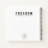 Voices of Freedom Notebook ノートブック (裏面)
