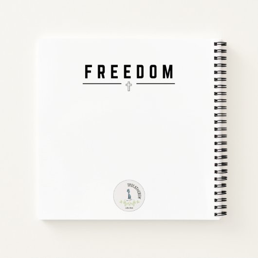 Voices of Freedom Notebook ノートブック (裏面)