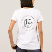 Voices of Freedom Tシャツ (裏面)