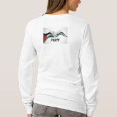 Voices of Palestine – Humanity Cries for Justice T Tシャツ (裏面)