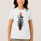 Void-Born Mahadev The Crimson Axis When Silence Ta トライブレンドＴシャツ (正面)