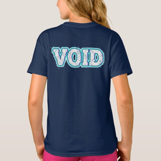 VOID//CRACKED: Enter the Electric Abyss Tシャツ (裏面)