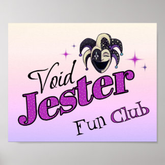 Void Jester Club - スマイリングカオスジェスター ポスター