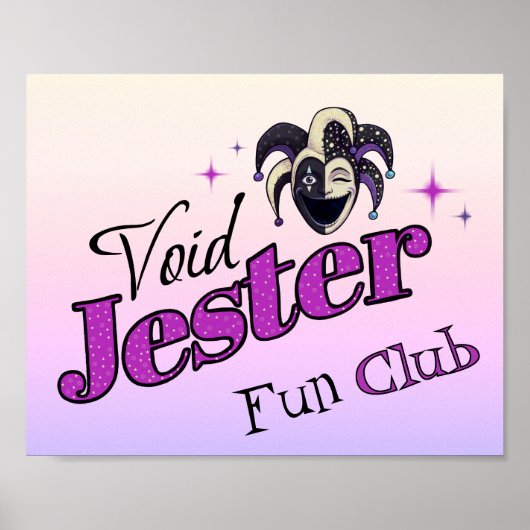 Void Jester Club - スマイリングカオスジェスター ポスター (正面)