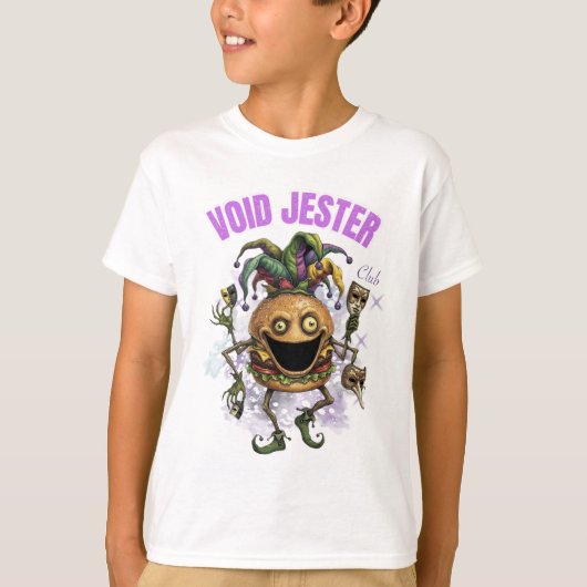Void Jester Club - フレンドバーガー Tシャツ (正面)