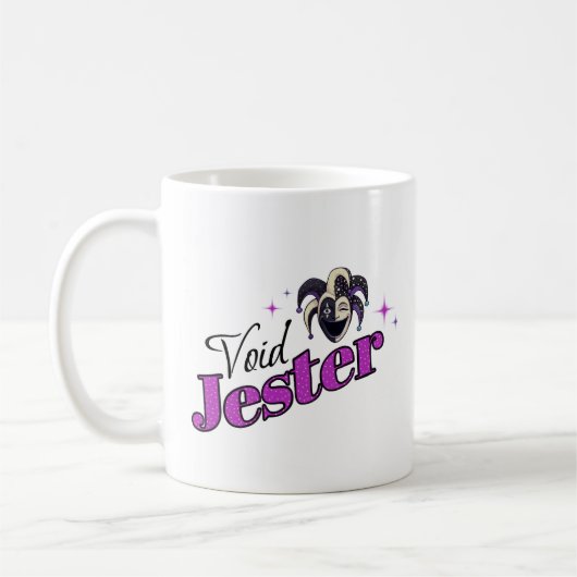 Void Jester Club - 笑顔のカオスジョスター コーヒーマグカップ (左)