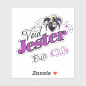 Void Jester Club - 笑顔のカオスジョスター シール (シート)