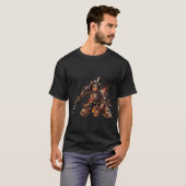 Void Samurai ダークアートTシャツ - 日本の戦争 Tシャツ (正面フル)