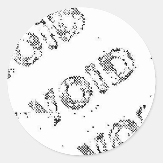 void_static ラウンドシール (正面)