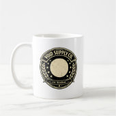 Void Supply Co Est Nowhere 面白い ダークユーモア コーヒー コーヒーマグカップ (左)