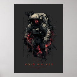 Void Walker Astronaut Heavy Metal ポスター