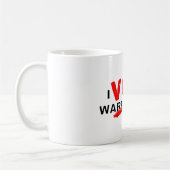 Void Warranties Funny Mug コーヒーマグカップ (左)