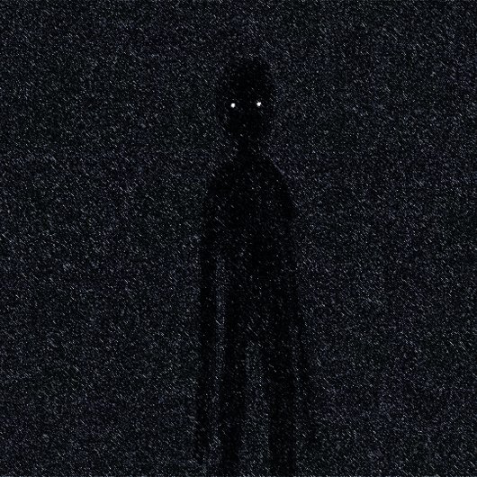 Voidcore Shadow Entity アートプリント - 不気味な輝き  ポスター