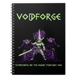 Voidforge "悔い改める者" ダークファンタジーピクセルアート ノートブック