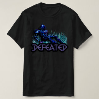VoidForge "敗北" ダークファンタジー 倒れた騎士 Tシャツ