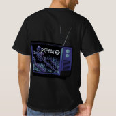 VoidForge "敗北" レトロTVダークファンタジーグラフィック Tシャツ (裏面)