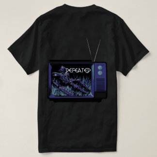 VoidForge "敗北" レトロTVダークファンタジーグラフィック Tシャツ
