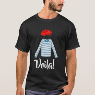 Voila Teeフランスの Shirt Strips フランスの Traditions Gi Tシャツ