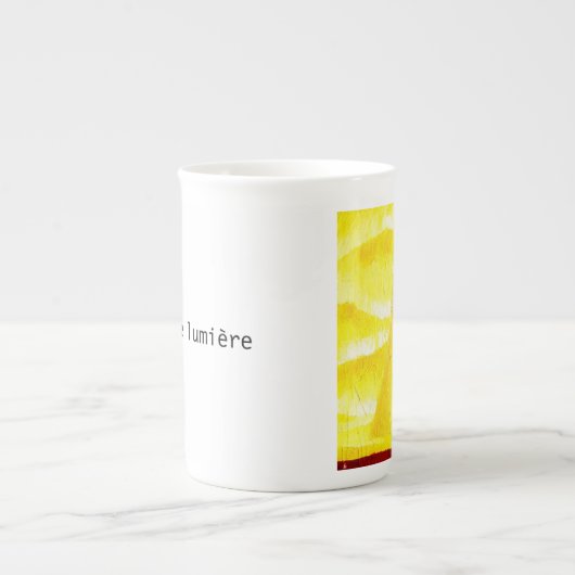 Voile de lumière ボーンチャイナマグカップ (正面)
