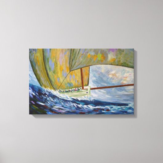 Voilier キャンバスプリント (正面)