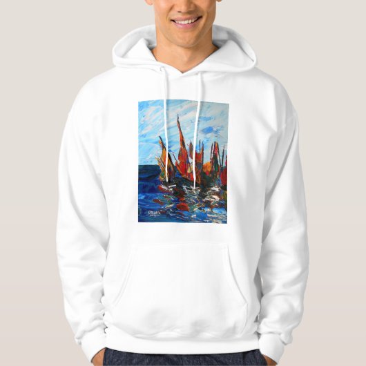 Voiliersのauの港bainet 2009年 パーカ (正面)