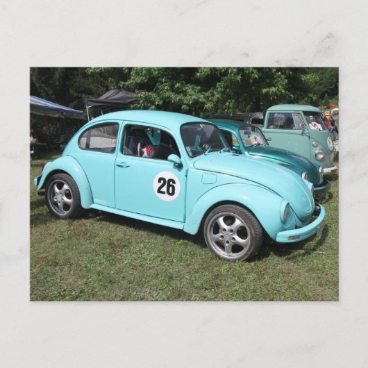 Voiture bleue ポストカード (正面)