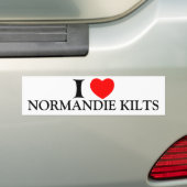 Voiture de Kilteu バンパーステッカー (車上)