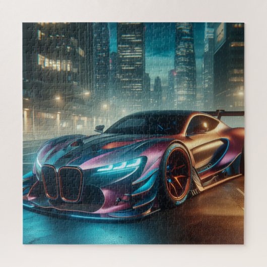 Voiture Modèle de course X-200 ジグソーパズル (縦)