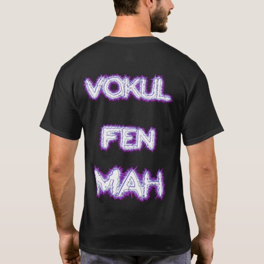 Vokul fen mah 2シャツ tシャツ (裏面)