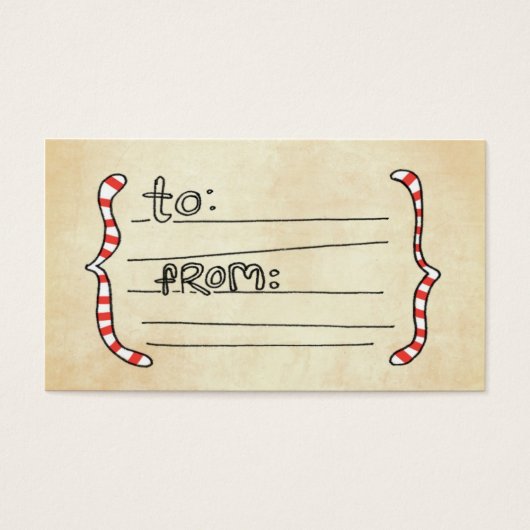 vol25 – ホリデーギフトラベルブラケットデザイン2 (正面)