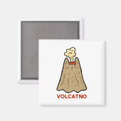 Vol-cat-noかわいい猫プリン磁石 マグネット (正面/裏面)