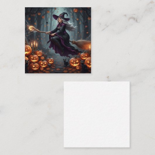 Vol Nocturne Ensorcelé スクエア名刺 (正面/裏面)